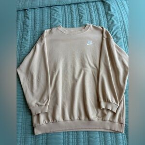 Nike Light Tan Crewneck